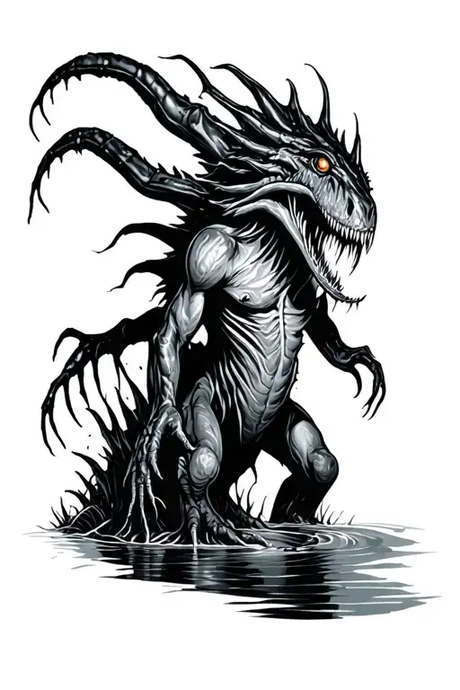 Florida Swamp Monster Emerging