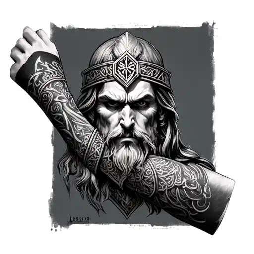 Norse Forearm Sleeve