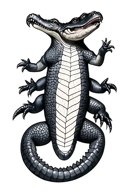 Alligator Full Body