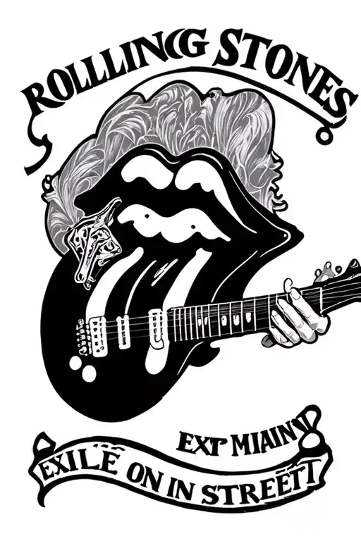 Rolling Stones Exile On Main Street