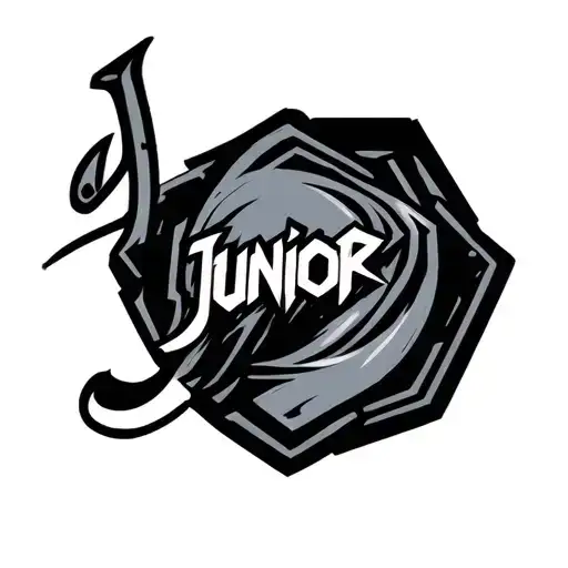 Junior Logo With A Futuristic