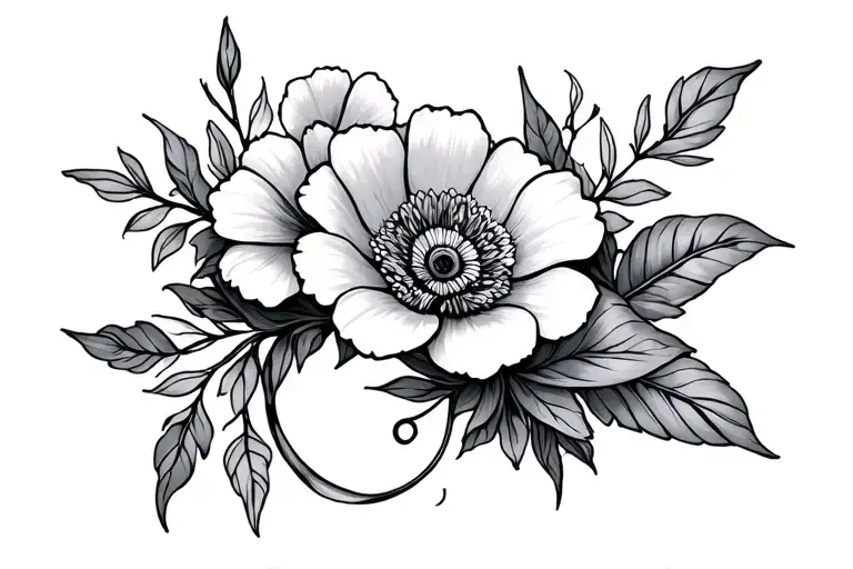 Lorraine Connected To A Flowers Intertwined