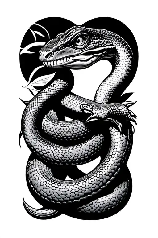 Lizard King Cobra Snake