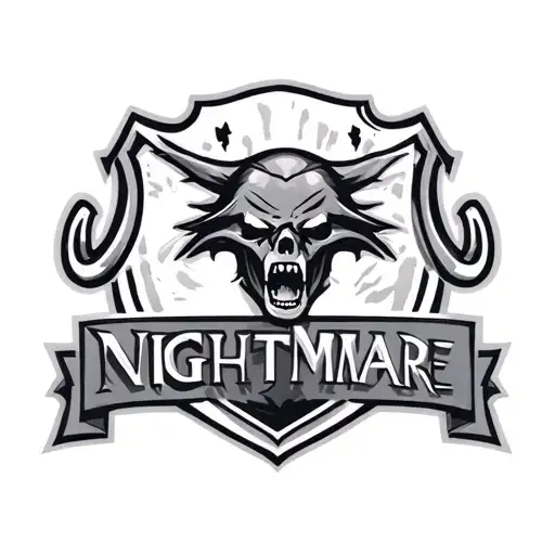 Nightmare Fc Logo For Football Club Logo