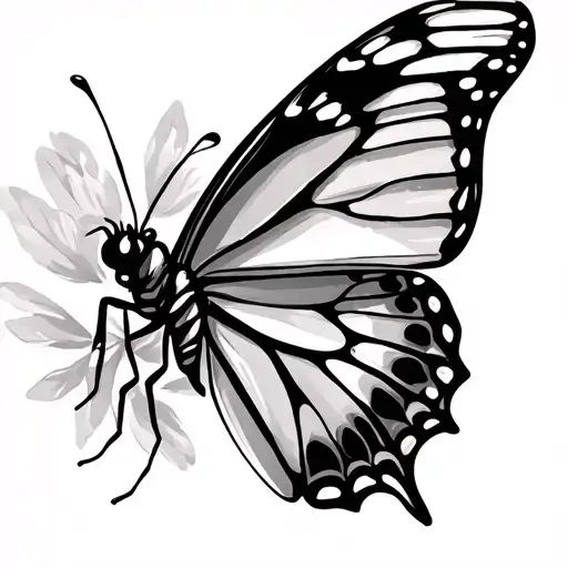 1952-2025 With A Butterfly