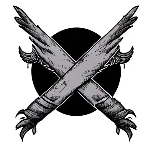 Unlimited Symbol Crossed Out On Wrist