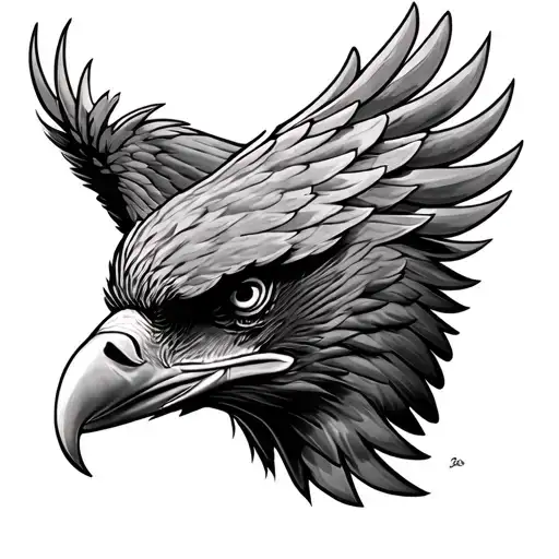 American Eagle Head