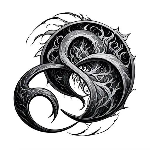 Semicolon Lord Of The Rings Intertwined