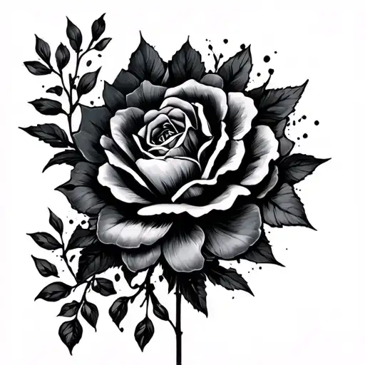 Blackout Sleeve Tattoo idea