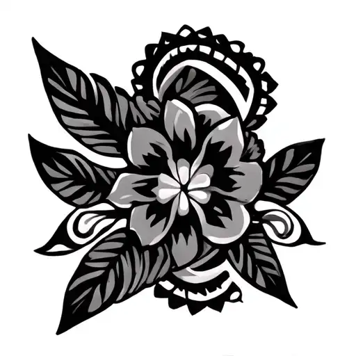 Guatemalan Tribal Tattoo Design