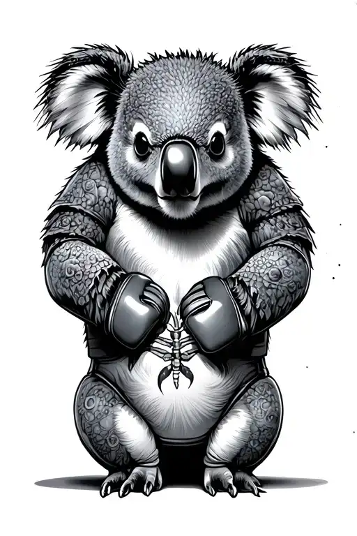 Poppy Dragonfly Scorpion Boxing Gloves Sparrow Jormungadr Koala