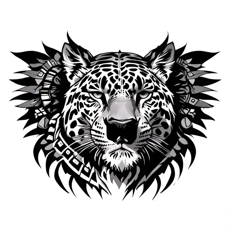 Aztec Jaguar Warrior