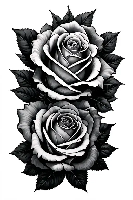 Roses Intertwined
