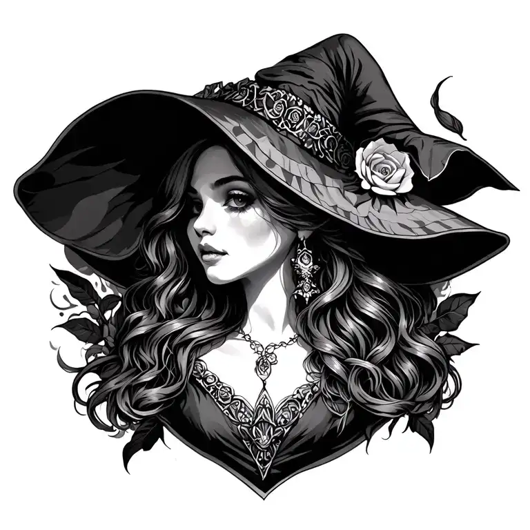 Witchy Style Tattoo idea