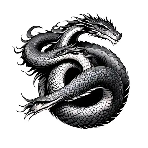 Dragondoing Circular Motions Like A Snake On Leg