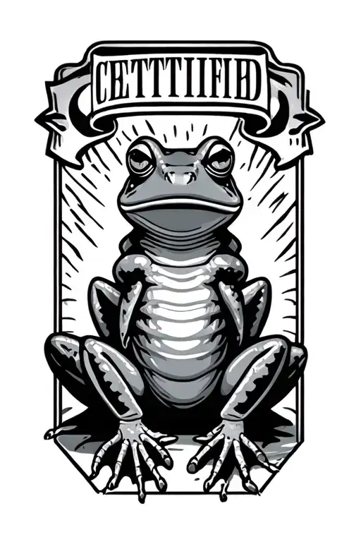 Certified Cajun With Frog