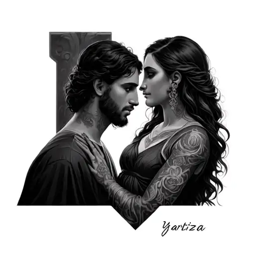 Yaritza And Noah On Cross