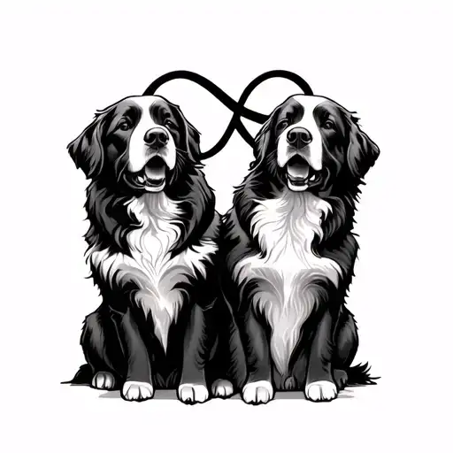 Sisters Newfoundland And Infinity Sign