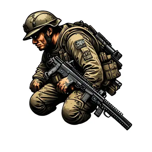 Army Combat Engineer Theme Sleeve