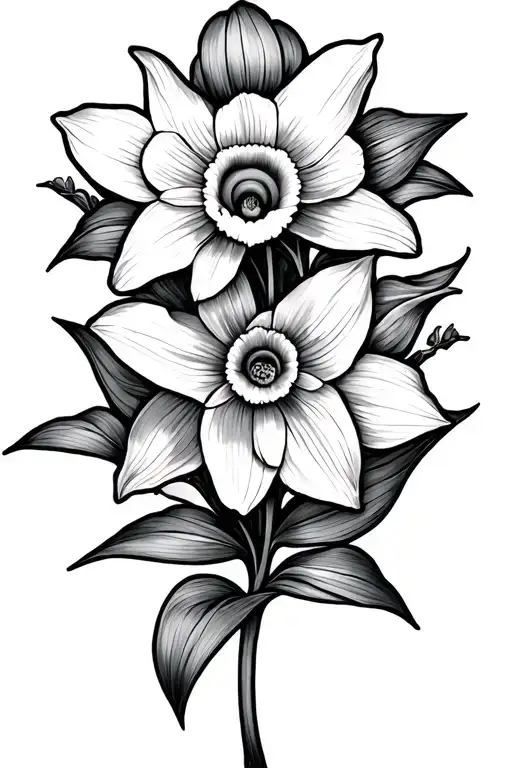 Daffodil Mendala Finger