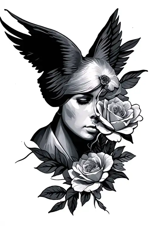 Minimalist Memorial Tattoo Design