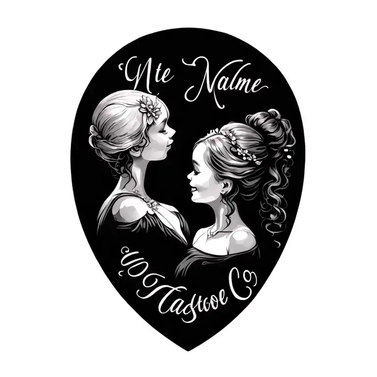 Tattoo With Wife And Kids Names