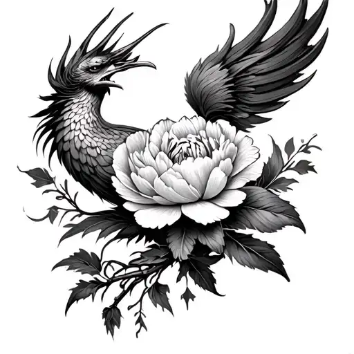 The Peony Phoenix Bloom To Death