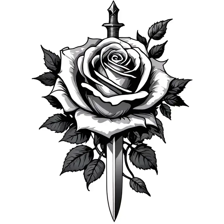 Rose And Dagger