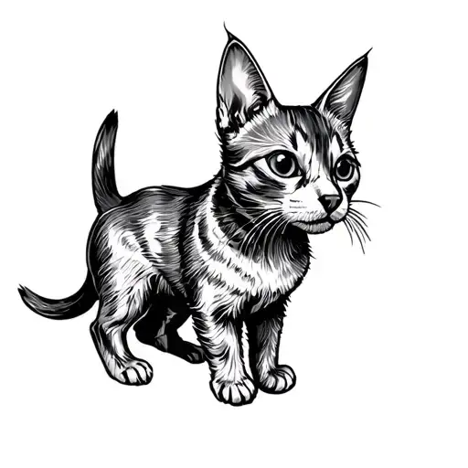 Stick Animals Dog And Cat