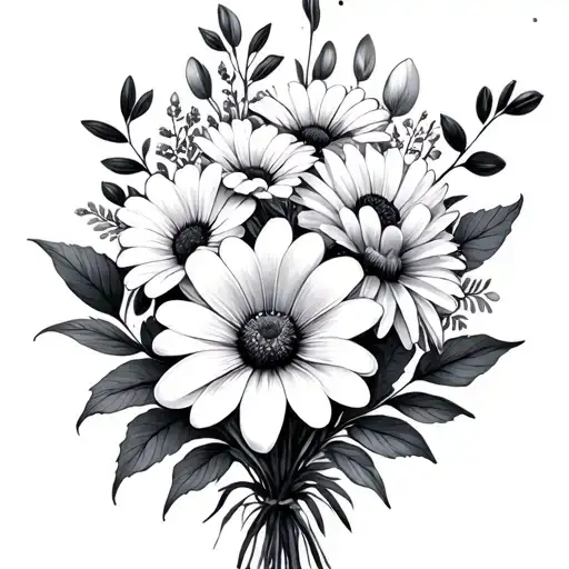 Bouquet Of Birth Month Flowers For February April July October And December