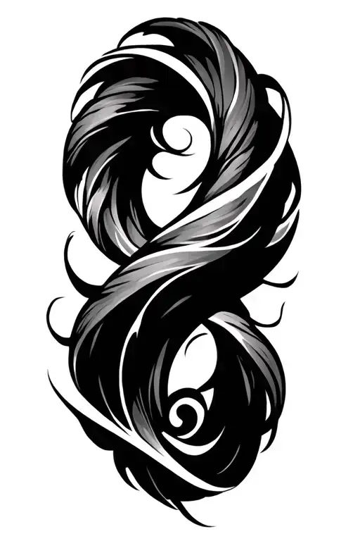 Khatira In Cursive From Elbow To Wrist Shaded In