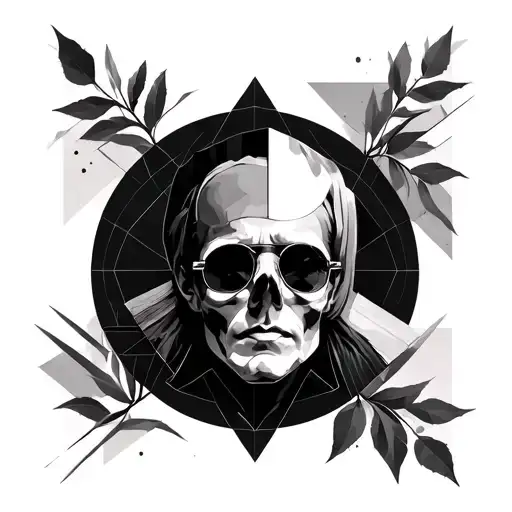 Writer Themed Geometric Design Inspired