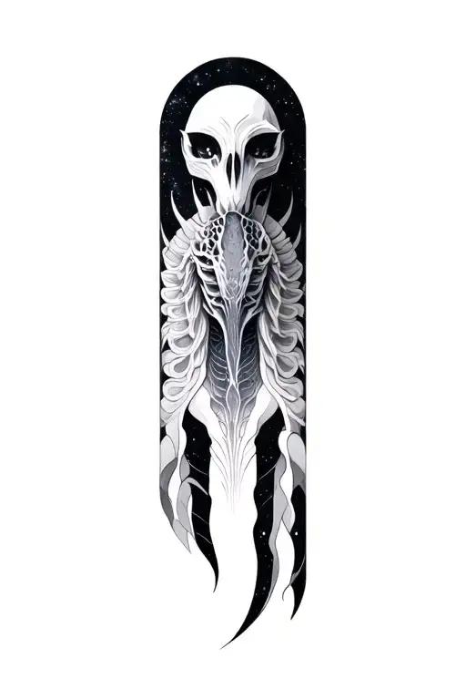 Illusion Tattoo Of Agalaxy