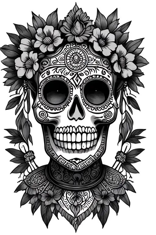 Aztec Day Of The Dead