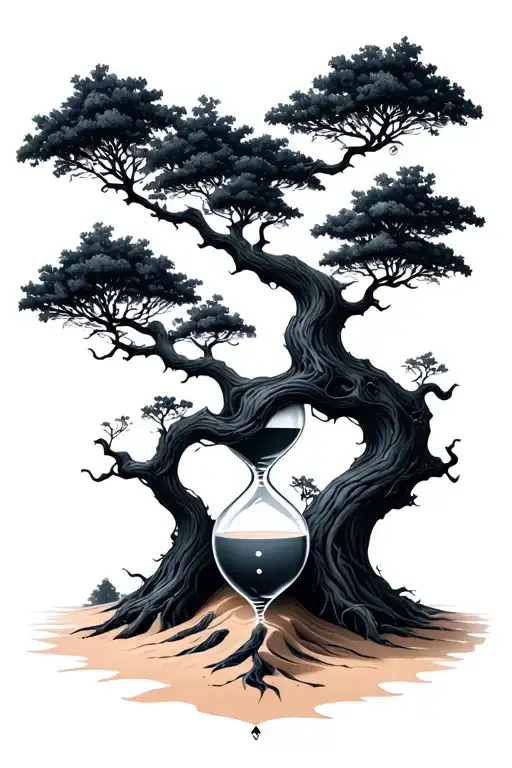 Hourglass Tree Sand