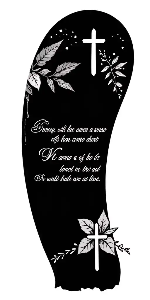 Bible Verses With A Cross And Add Some Nature Elements And Also Add Some Greek And Mytholgy