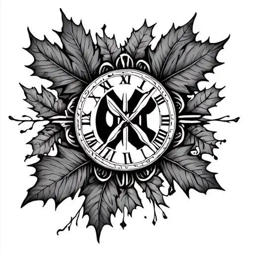 Roman Numerals 9-17 Fall Theme