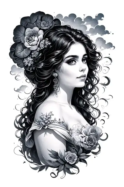 Deangle Marie Scott In The Sky With Clo Forming With Color