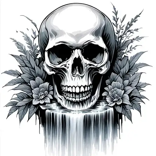Skull Waterfall
