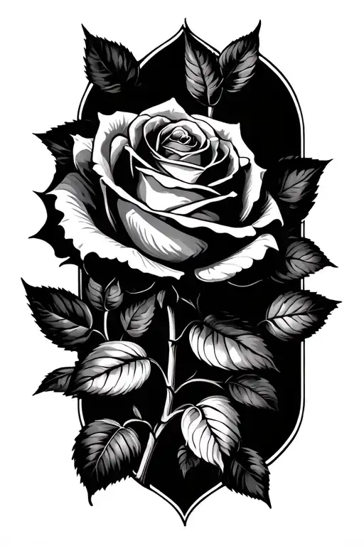 1 Roses Card Design Featuring