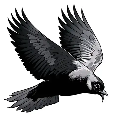 Bird Flying In The Sky