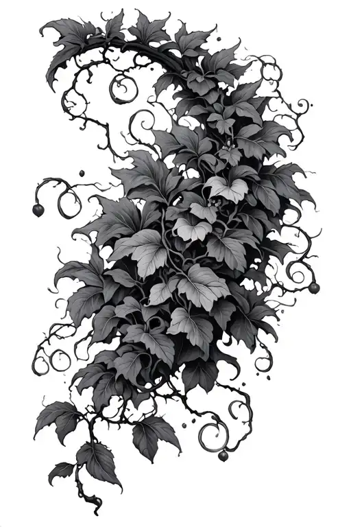 Invasive Vine Going Down