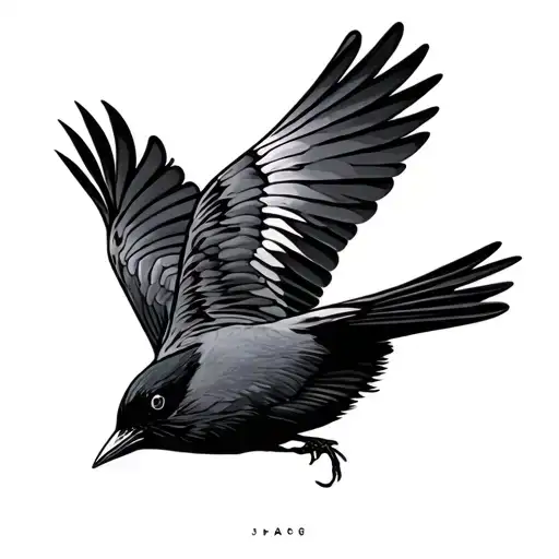 Redwing Blackbird Flying