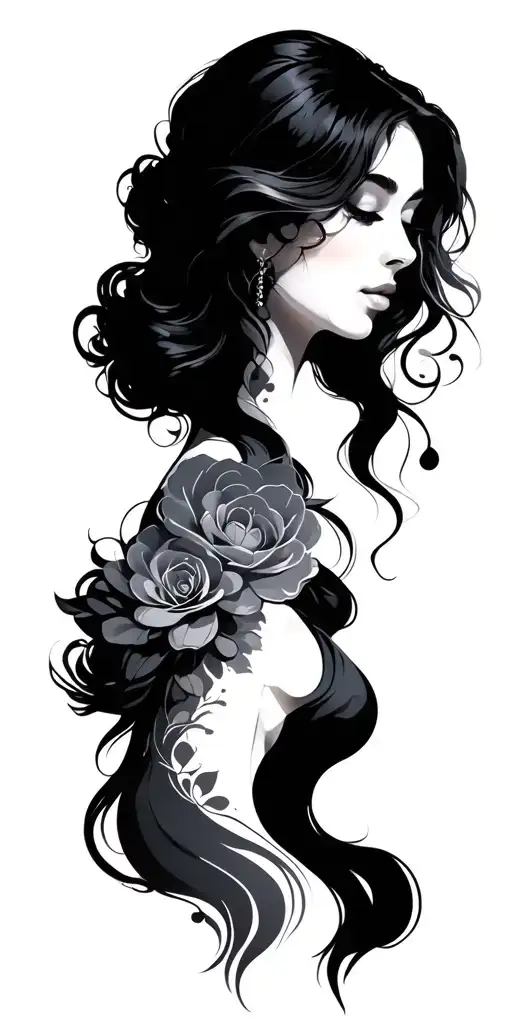 2 Feminine Silhouettes