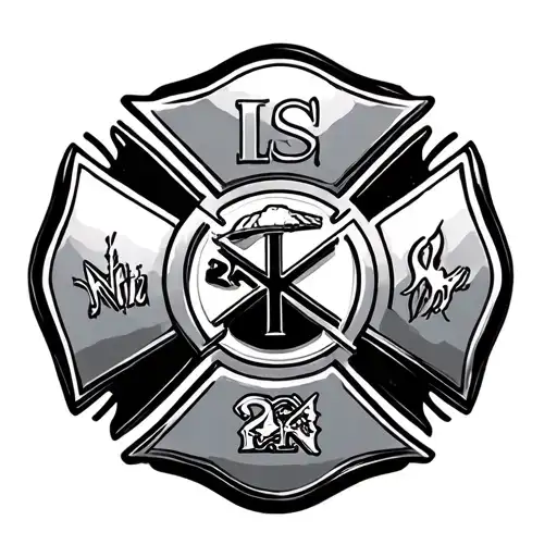 Firefighter Maltese Cross
