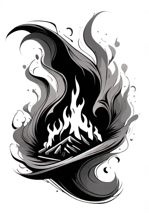 Abstract Fireplace Cheap