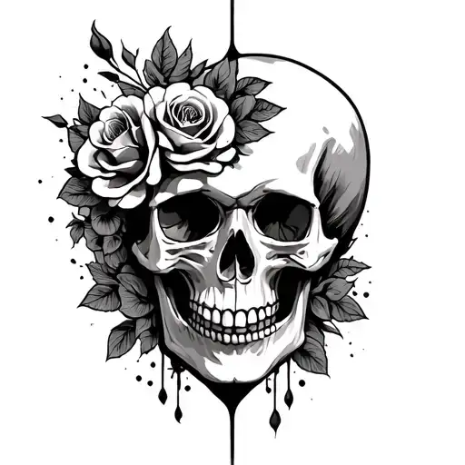 Skull Love Pain Trust Family