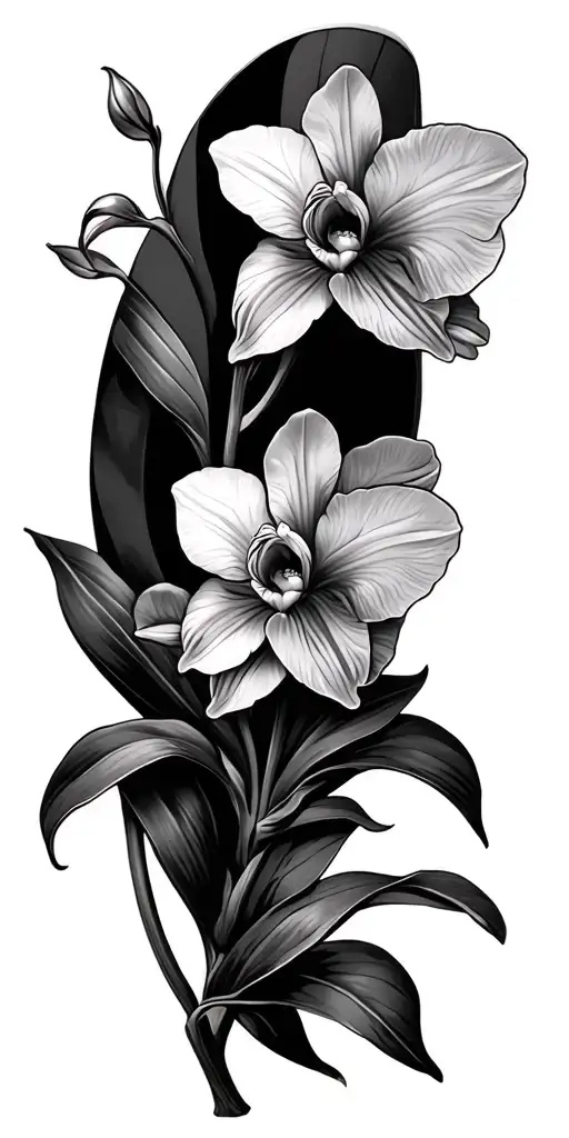 Cattleya Flower Wrap