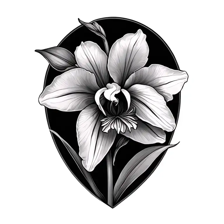 Cattleya Flower Wrap