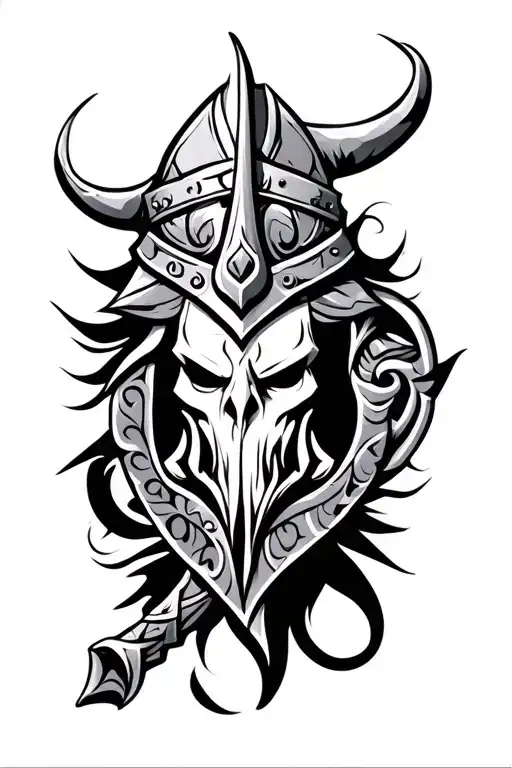 Viking Tribal Design
